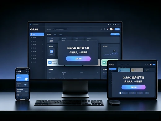 QuickQ 2026 客户端界面预览